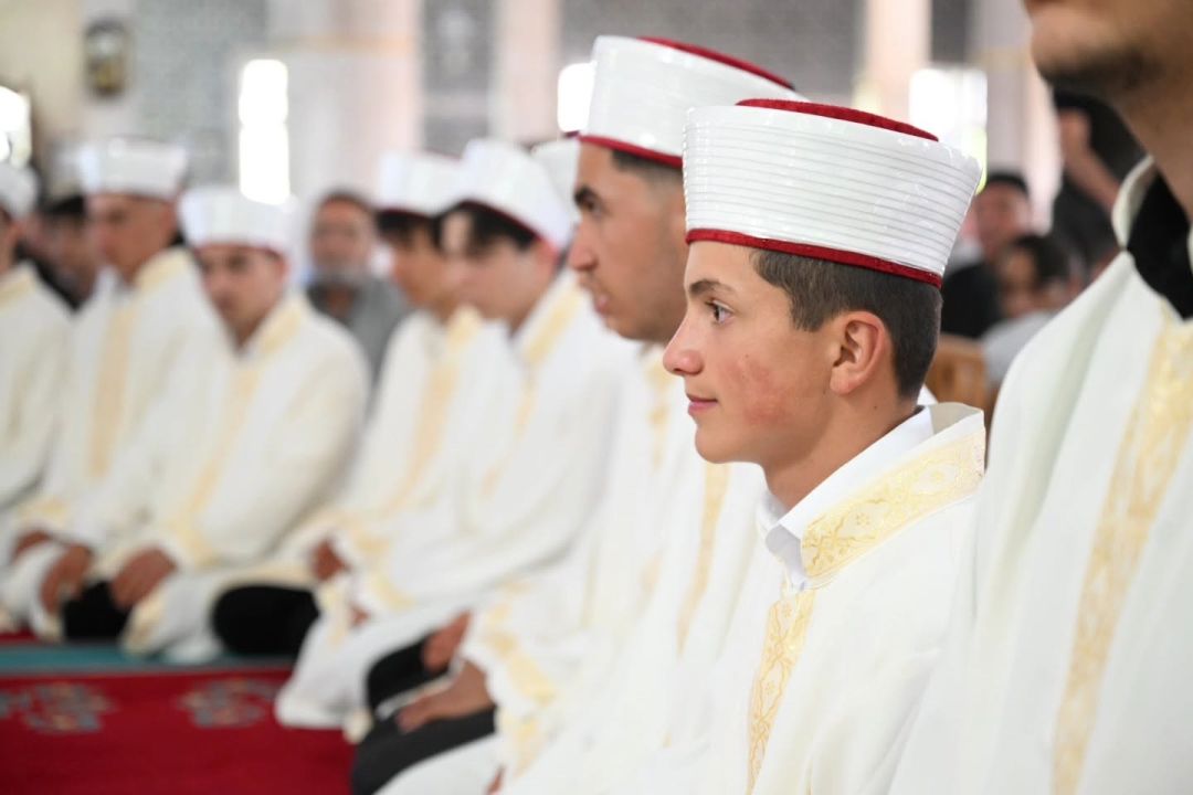 Erzurum'da 75 hafız öğrenci icazet belgesine kavuştu