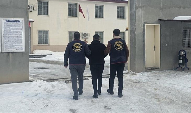 Ağrı'da 10 yıl kesinleşmiş hapis cezası bulunan bir kişi yakalandı