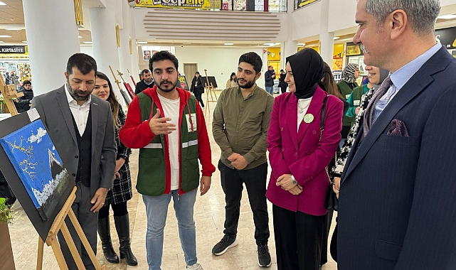 Ağrı'da YEDAM Atölye Sergisi Açıldı