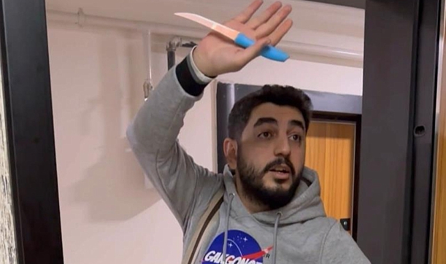Elazığlı fenomenin espri dolu paylaşımıyla uzay heyecanı sosyal medyayı salladı