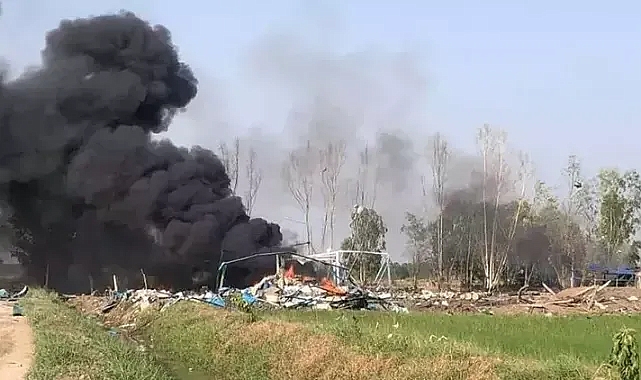 Havai fişek fabrikasında patlama: En az 15 ölü