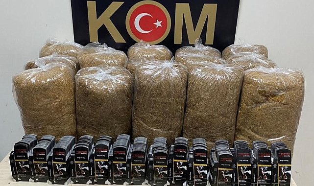 Kars'ta 104 bin 800 makaron ele geçirildi