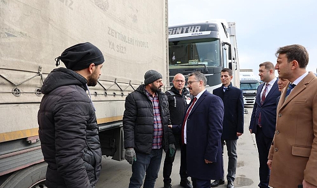Kars Valisi Turan, Dilucu Gümrük Kapısı’nda incelemelerde bulundu