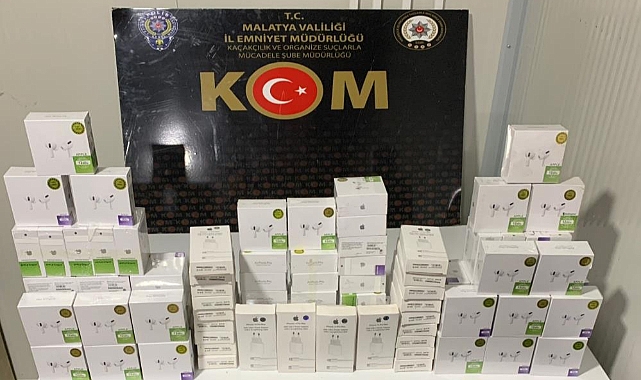 Malatya’da kaçakçılık operasyonu: 1 kişi hakkında yasal işlem yapıldı