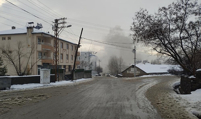 Muş'ta kış mevsimi geldi hava kirliliği arttı vatandaşlar doğal gaz istiyor