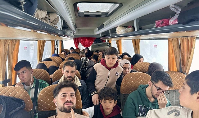 Muş'ta trafik timleri otobüsleri denetledi