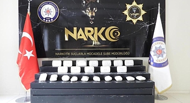 Van'da uyuşturucu operasyonu: 12 kilogram metamfetamin ele geçirildi
