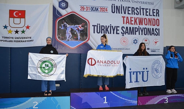 14 madalya ve 3 kupa ile şampiyon Anadolu Üniversitesi