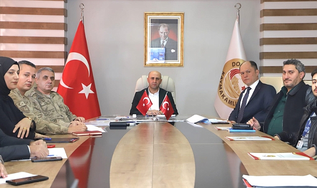 Doğubayazıt'ta "Seçim Güvenliği" Toplantısı yapıldı
