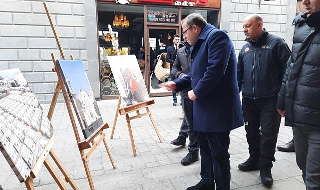 Kars’ta 6 Şubat için anlamlı sergi