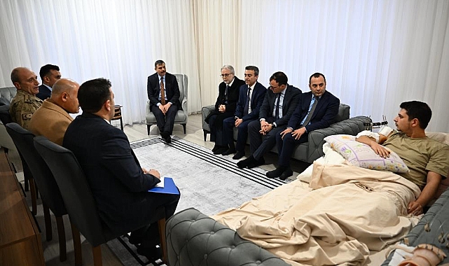 Vali Çiftçi'den Pençe-Kilit Harekâtı gazisine ziyaret