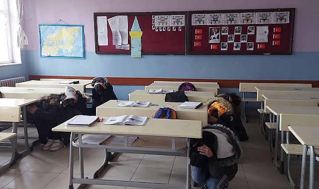 Patnos'ta Gerçeği Aratmayan Yangın Tatbikatı