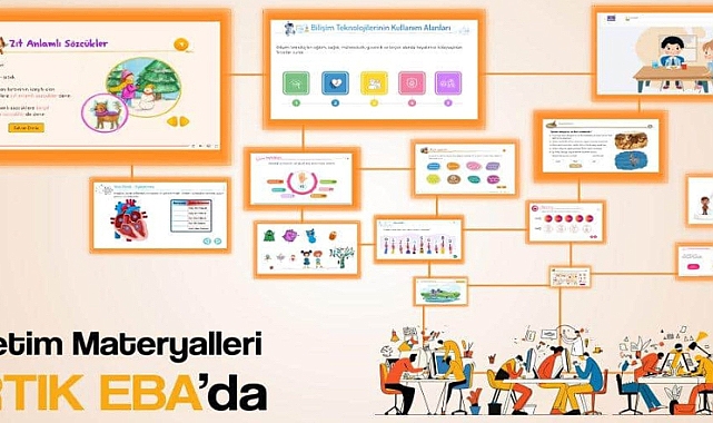 Yeni Öğretim Materyalleri EBA’da Yayımlandı