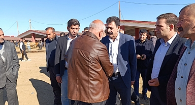 Başkan Akkuş, Canlı Hayvan Borsası’nı ziyaret etti