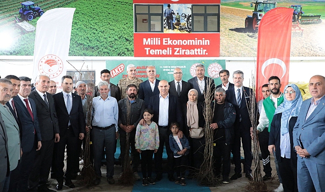 Ağrı’da 28 bin 800 adet meyve fidanı dağıtıldı