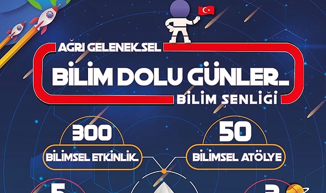 Ağrı’da “Bilim Şenliği" heyecanı yaşanacak