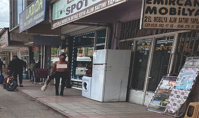 Doğubayazıt'ta çıplak gezen kişi gözlem altına alındı
