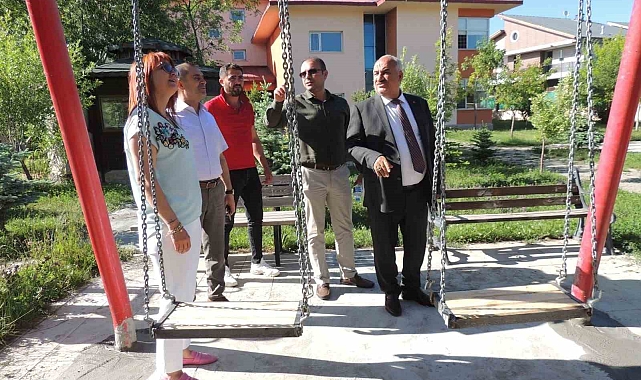 Çocuklara park desteği Aziziye Belediyesinden