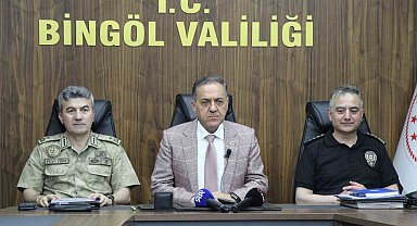 ''Kurban Bayramı sürecinde 7 binden fazla personel görev alacak" Bingöl Valisi Usta Açıkladı