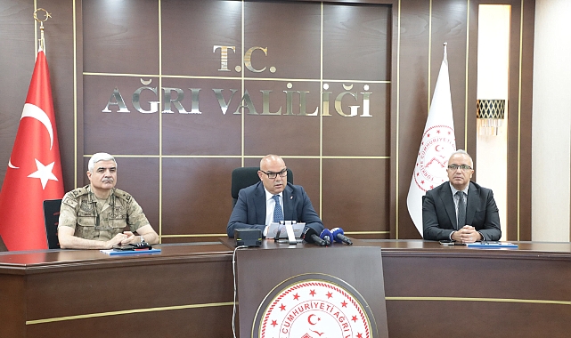 Ağrı'da "Genişletilmiş Güvenlik ve Asayiş Koordinasyon Toplantısı" yapıldı