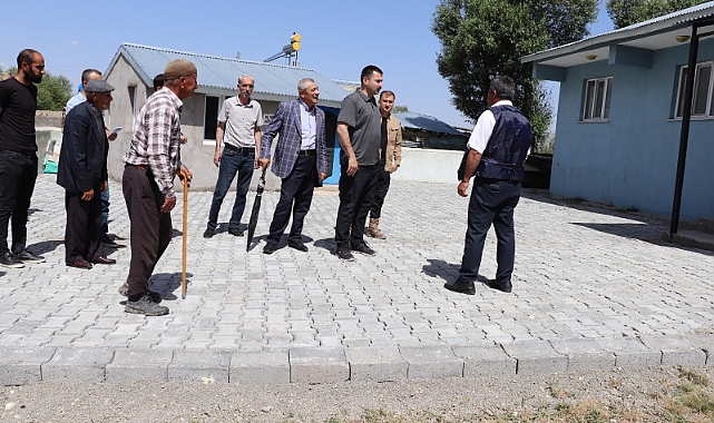 Diyadin Kaymakamı Karali'den köylere ziyaret