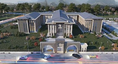 İl Emniyet Müdürlüğü'ne Yeni hizmet binalarının inşaatına başlanıldı