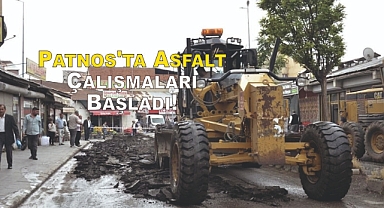Patnos'ta Asfalt Çalışmaları Başladı!