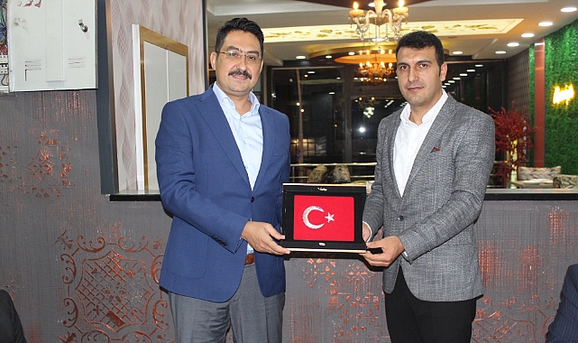 Tayini çıkan Hamur Kaymakamı Yıldırım’a veda yemeği