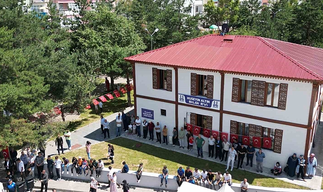Hüseyin Altın bilgi evi açıldı EBB'nin yeni eğitim yatırımı