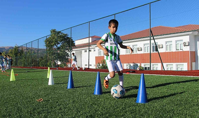 İl Özel İdaresi kurslarında yetişiyor Geleceğin futbolcuları