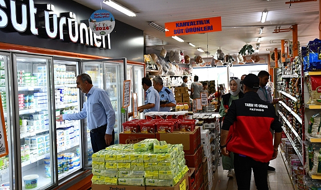 Patnos Belediyesi ekiplerinden iş yeri denetimleri