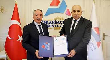 AİÇÜ ile Ağrı Sosyal Güvenlik İl Müdürlüğü Arasında İş Birliği Protokolü İmzalandı