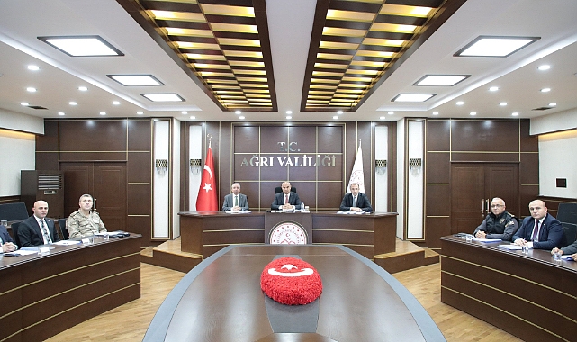 Ağrı’da “Üniversite Güvenlik Koordinasyon” Toplantısı yapıldı