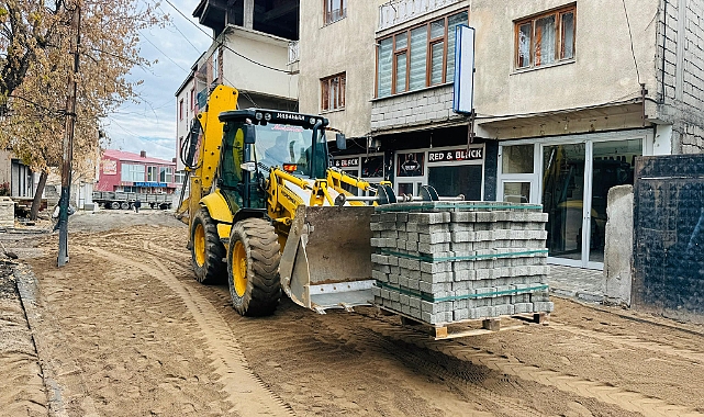 Patnos Belediyesi ''İnönü Mahallesi parkeli yollara kavuşuyor''