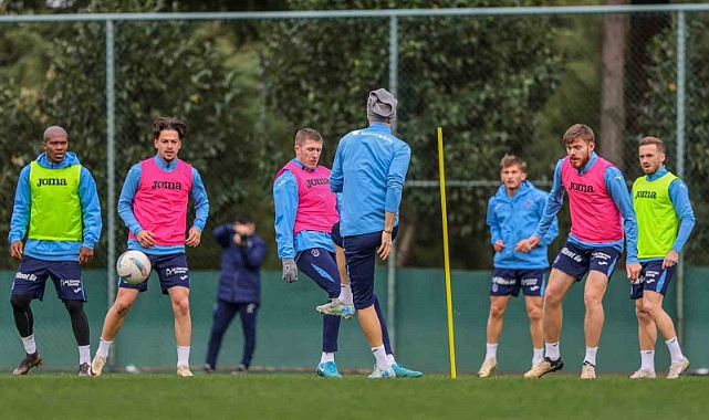 Trabzonspor’da, Savic antrenmanda yer almadı