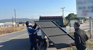 Ayvalık’ta görsel kirlilikle savaş başlatıldı