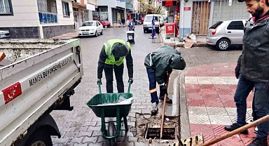 Büyükşehir ve MASKİ ekipleri yağışta sahadaydı