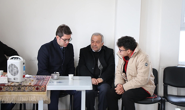 Erciş Kaymakamı Karaloğlu, taziye ziyaretinde bulundu