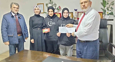 Öğrencilerden Suriye ve Filistin’e yardım eli