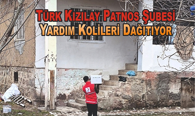 Türk Kızılay  Patnos Şubesi Yeni Mahalle'de İhtiyaç Sahiplerini Ziyaret