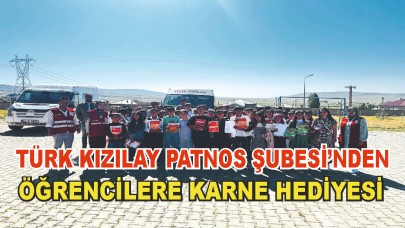 Türk Kızılay Patnos Şubesi Değirmendüzü Ortaokulunu Ziyaret Etti