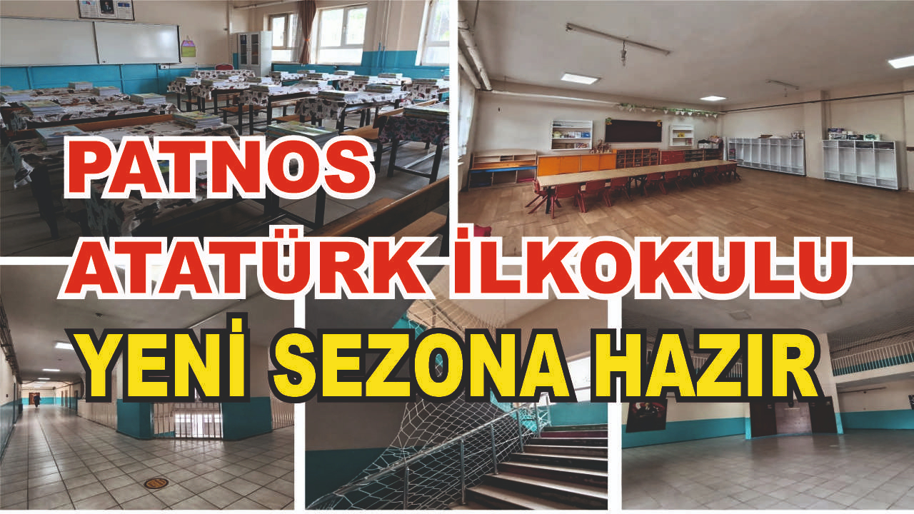 Patnos Atatürk İlkokulu Yenilendi