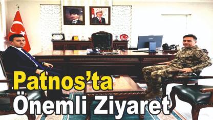 İl Emniyet Müdürü Göksel Önder’den Patnos Kaymakamı Dertlioğlu’na Ziyaret