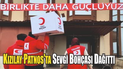 Kızılay Patnos'ta Sevgi Bohçası Dağıttı