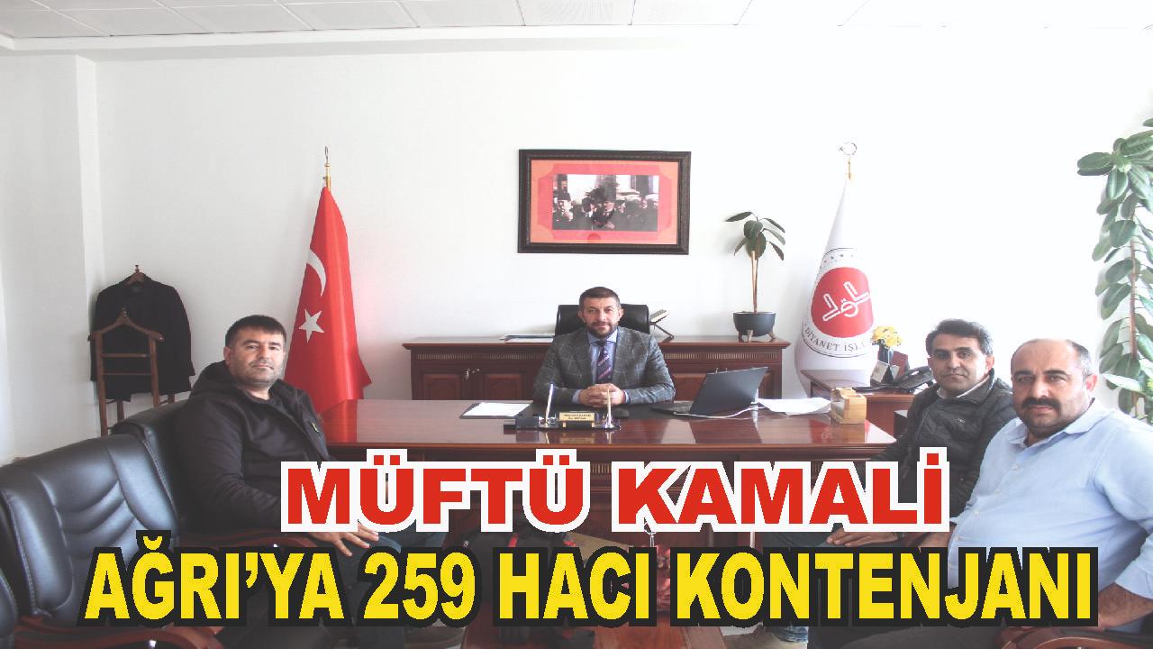 Patnos İlçe Müftüsü Abdulvahit Kamali; Ağrı'ya 529 kura çıktı