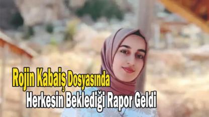 Van'da Cansız Bedeni Bulunan Rojin Kabaiş Dosyasında Kritik Gelişme