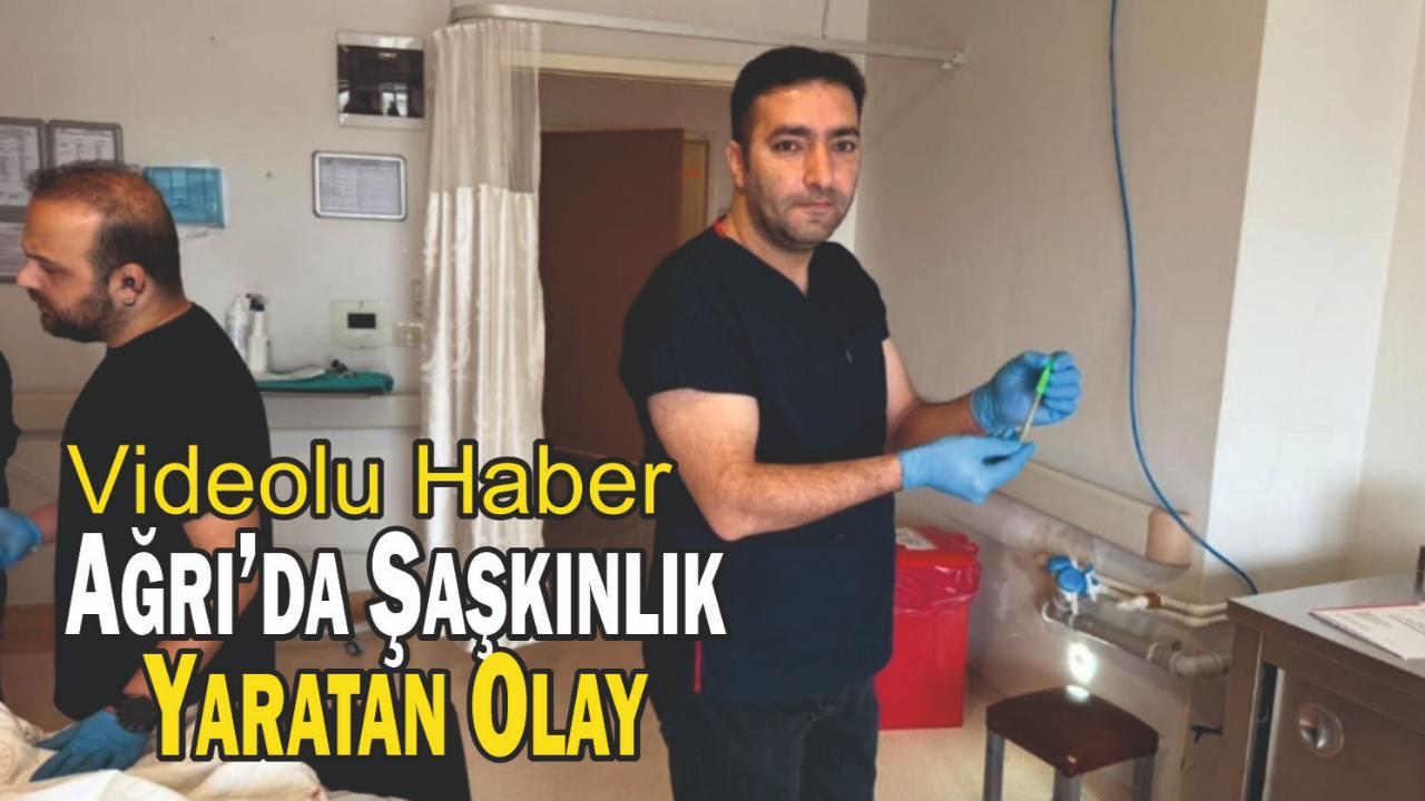 Ağrı’da Aynı Hasta İkinci Kez Kalem Yuttu (Videolu Haber)
