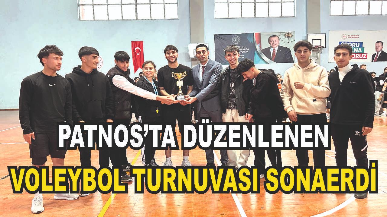 Patnos'ta Genç Kız-Erkek Voleybol Turnuvası Sona Erdi