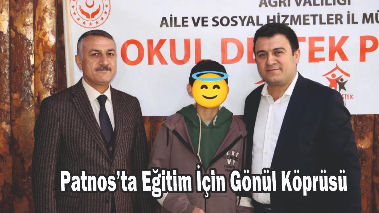 Patnos’ta Eğitim İçin Gönül Köprüsü