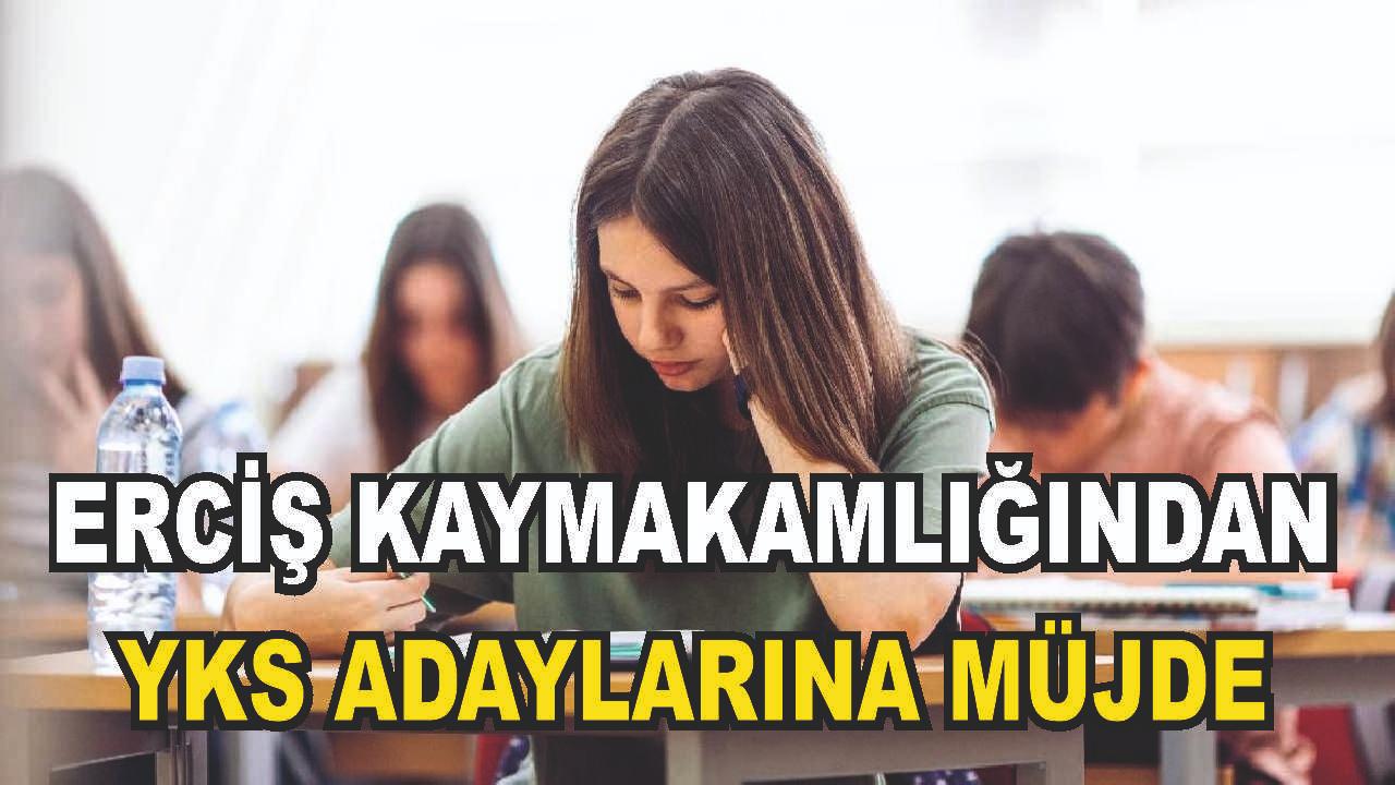 Erciş İlçe Kaymakamlığı'ndan Öğrencilere YKS Desteği Müjdesi